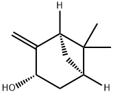 (1R,5β)-6,6-ジメチル-2-メチレンビシクロ[3.1.1]ヘプタン-3α-オール 化学構造式