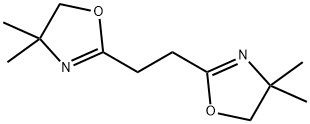 1,2-ビス(4,4-ジメチル-2-オキサゾリン-2-イル)エタン 化学構造式
