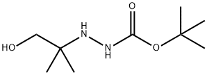 2-(1-羟基-2-甲基丙-2-基)肼-1-羧酸叔丁酯,198968-38-6,结构式
