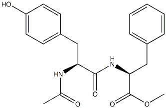 AC-TYR-PHE-OME Struktur