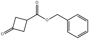 3-オキソシクロブタンカルボン酸ベンジル 化学構造式