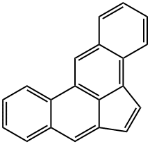 ベンゾ[e]アセアントリレン 化学構造式