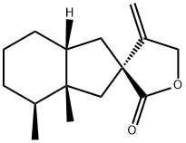 蜂斗菜内酯A, 19906-72-0, 结构式