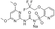 トリフロキシスルフロンナトリウム 化学構造式