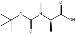 BOC-N-甲基-D-丙氨酸,19914-38-6,结构式