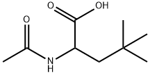 2-乙酰氨基-4,4-二甲基戊酸, 199170-91-7, 结构式