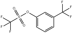 3-(TRIFLUOROMETHYL)PHENYL TRIFLUOROMETHANESULFONATE Struktur