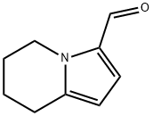 3-Indolizinecarboxaldehyde, 5,6,7,8-tetrahydro- (9CI) Struktur