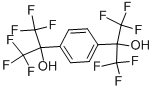 1,4-BIS(2-HYDROXYHEXAFLUOROISOPROPYL)BENZENE Struktur