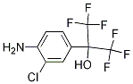 2-(4-AMino-3-chloro-phenyl)-1,1,1,3,3,3-hexafluoro-propan-2-ol Struktur