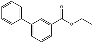 BIPHENYL-3-CARBOXYLIC ACID ETHYL ESTER Structure