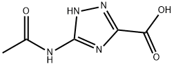 5-(乙酰胺基)-1H-1,2,4-噻唑-3-羧酸,199291-95-7,结构式