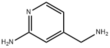 4-(アミノメチル)ピリジン-2-アミン 化学構造式