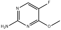 Pyrimidine, 2-amino-5-fluoro-4-methoxy- (7CI,8CI) Structure