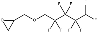 3-(1H,1H,5H-オクタフルオロペンチルオキシ)-1,2-エポキシプロパン 化学構造式