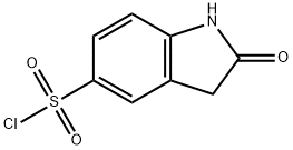 2-オキソインドリン-5-スルホニルクロリド 化学構造式