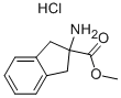 2-AMINO-INDAN-2-CARBOXYLIC ACID METHYL ESTER HYDROCHLORIDE Structure