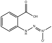 Benzoic acid, 2-(3-methyl-3-oxido-2-triazenyl)-, (Z)- (9CI) Struktur