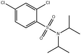 2,4-Dichloro-N,N-diisopropylbenzenesulfonamide Struktur