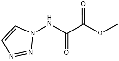 Acetic acid, oxo(1H-1,2,3-triazol-1-ylamino)-, methyl ester (9CI) Structure