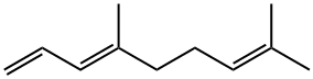 (E)-4,8-ジメチル-1,3,7-ノナトリエン 化学構造式