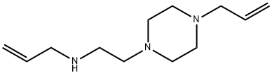 1-[2-(DIALLYLAMINO)-ETHYL]-PIPERAZINE Structure