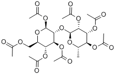 新橙皮糖七乙酸酯, 19949-47-4, 结构式