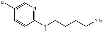 2-N-(4-氨基丁基)-氨基-5-溴吡啶, 199522-78-6, 结构式