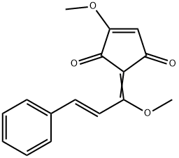 Methyllucidone 化学構造式