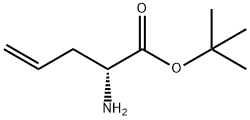 (R)-2-Amino-4-pentenoic acid t-butyl ester Struktur