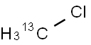 CHLOROMETHANE (13C) Structure