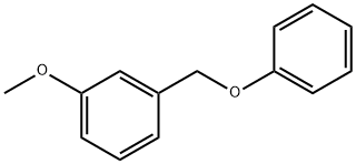 1-methoxy-3-phenylmethoxy-benzene Struktur