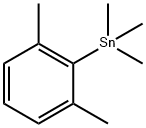 2,6-Dimethylphenyltrimethylstannane Structure