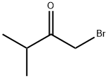 1-ブロモ-3-メチル-2-ブタノン 化学構造式