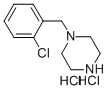 1-(2-CHLORO-BENZYL)-PIPERAZINE DIHYDROCHLORIDE Structure