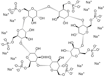 BETA-CYCLODEXTRIN PHOSPHATE SODIUM SALT Struktur