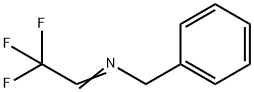 N-苄基-2,2,2-三氟乙烷-1-亚胺 结构式