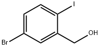5-溴-2-碘苯甲醇, 199786-58-8, 结构式