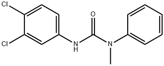 1-(3,4-DICHLOROPHENYL)-3-METHYL-3-PHENYLUREA 化学構造式