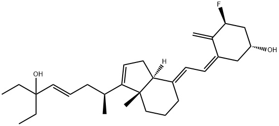 エロカルシトール 化学構造式