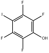 2,3,5,6-TETRAFLUORO-4-IODOPHENOL 化学構造式