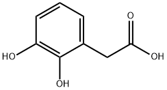(2,3-Dihydroxyphenyl)acetic Acid Structure