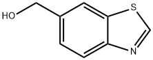 6-苯并噻唑甲醇,19989-66-3,结构式