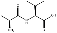 DL-アラニル-DL-バリン 化学構造式