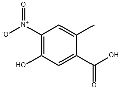 5-羟基-2-甲基-4-硝基苯甲酸, 199929-14-1, 结构式
