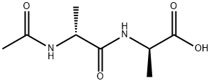 N-乙酰基-D-丙氨酸-D-丙氨酸 结构式
