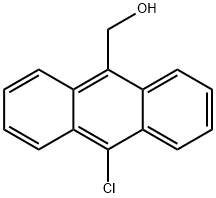 10-chloroanthracene-9-methanol Structure