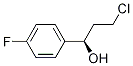 (R)-3-chloro-1-(4-fluorophenyl)propan-1-ol Struktur