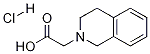 (1,2,3,4-Tetrahydro-2-isoquinolyl)acetic acid hydrochloride, 200064-94-4, 结构式