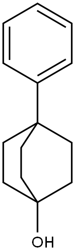 4-phenylbicyclo[2.2.2]octan-1-ol 结构式